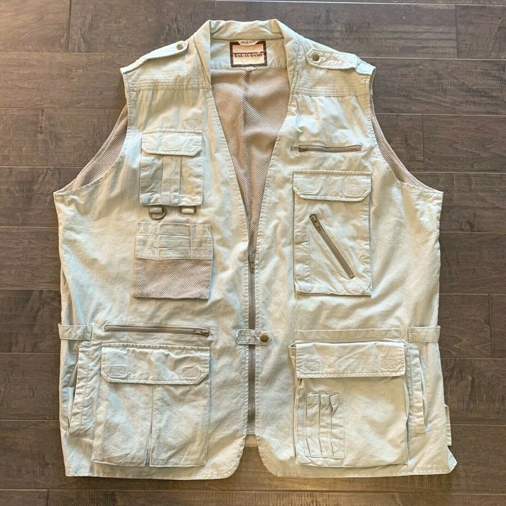 Bak Ta Basix Jacket Vest Gamebag Hunting Fishing Combat Breathable 3XT Tall EUC